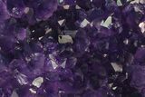 Amethyst Cut Base Crystal Cluster - Uruguay #138890-1